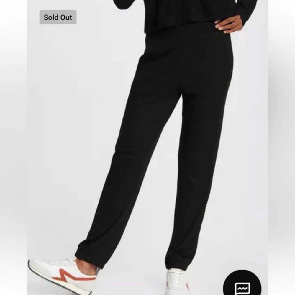 rag & bone Knit Ribbed Black Track Jogger Pants - size XS